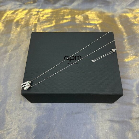 APM Monaco Kaa Hoop Earrings - Picture 5 of 6